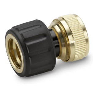 Kärcher Raccordo in ottone 1/2" e 5/8" con Aqua Stop