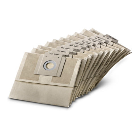 Kärcher Sacchetti filtro in carta a 2 strati, 10pz. BV 5/1 - LP