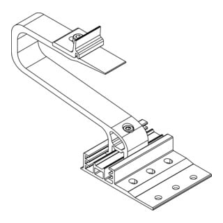 K2 Systems Crochet de toit SingleHook 3S long 2004222