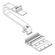 K2 Systems Crochet de toit SingleHook 3S long 2004222