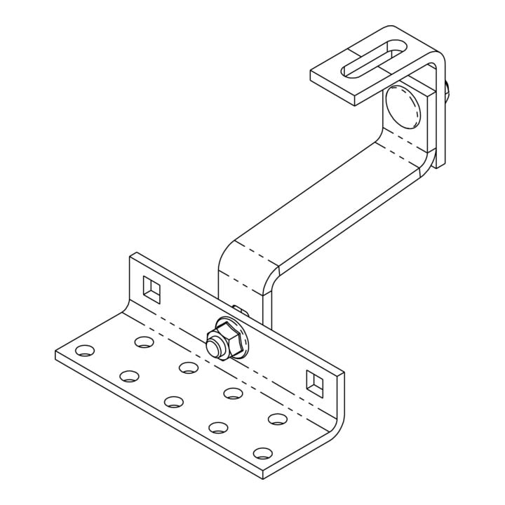 K2 Systems Crochet de toit Vario 2 1000107