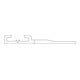 K2 Systems Crochets de toit SingleBoard 2,10 m 2002935