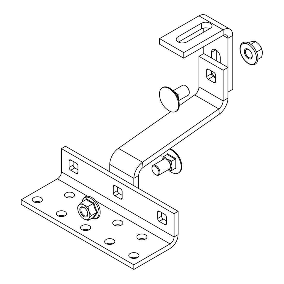 K2 Systems Dachhaken Vario 2 1000107
