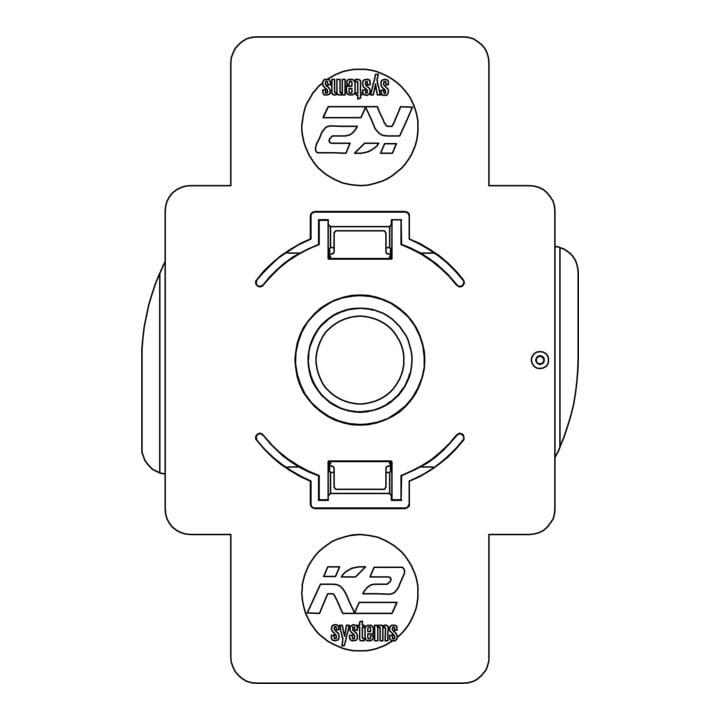 K2 Systems Einlegemutter Edelstahl mit Montageclip 1001643