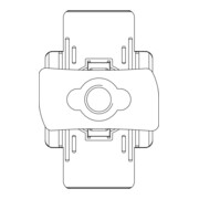 K2 Systems Einlegemutter Edelstahl mit Montageclip 1001643-5