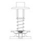 K2 Systems Jeu de pinces centrales de module XS 34-38mm pressblank 1003586