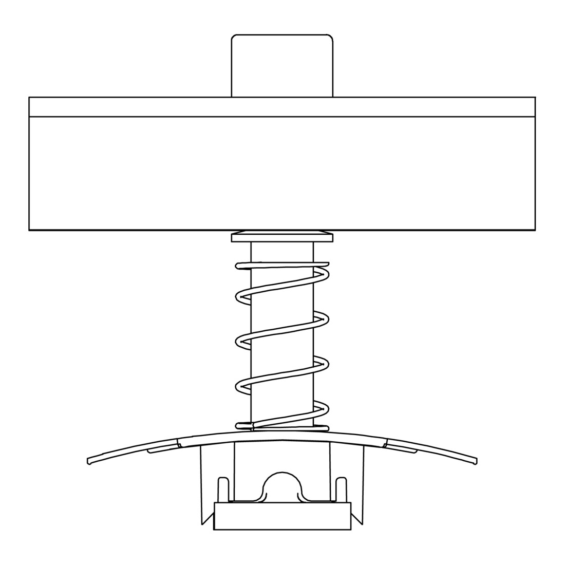 K2 Systems Modulmittelklemme XS Set 34-38mm pressblank 1003586