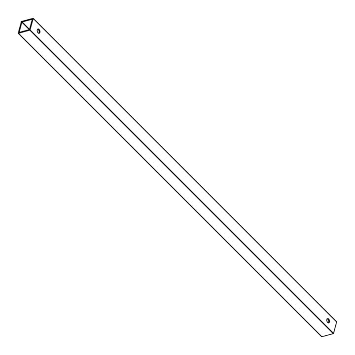 K2 Systems Montage Strebe TiltUp Vento 446mm