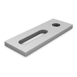 K2 Systems Plaque adaptatrice en aluminium pour vis M10 2002544