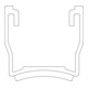 K2 Systems Rail courte MultiRail 10 Aluminium 100 mm