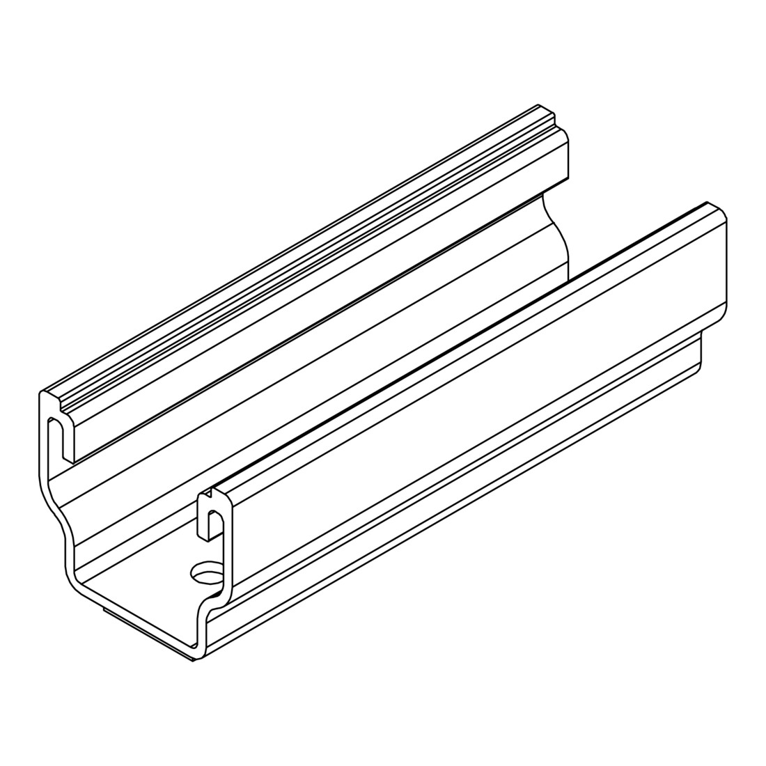 K2 Systems Rail de montage longueur : 100 mm 2001300