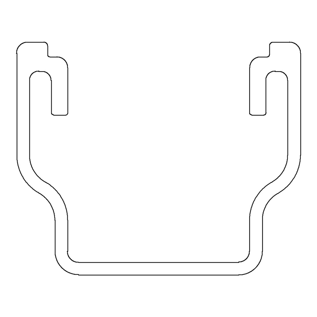 K2 Systems Rail de montage longueur : 100 mm 2001300