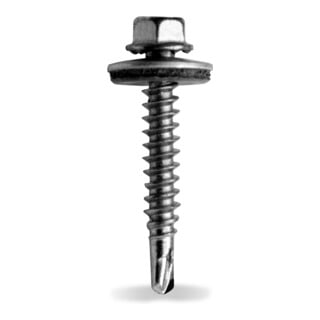 K2 Systems selbstbohrende Blechschraube 6x75 mit Dichtscheibe