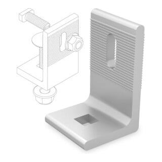 K2 Systems Set d’adaptateur en L SingleRail 2002683