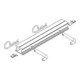 K2 Systems Set de connecteurs de rails en alu, acier inoxydable 2004123
