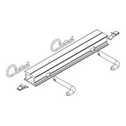 K2 Systems Set de connecteurs de rails en alu, acier inoxydable 2004123-3