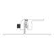 K2 Systems Stehfalz Aluminiumklemme Langloch 11 x 22mm