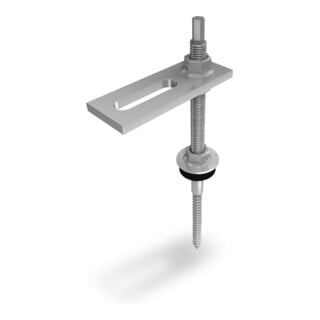 K2 Systems Vis de fixation préassemblée M12x200, clé 9 mm 2000123