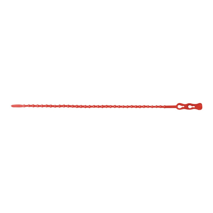 Kabelbinder Click Tie® L120mm B3,5mm PA rot,RAL 3000 SAPI SELCO 100 Stück