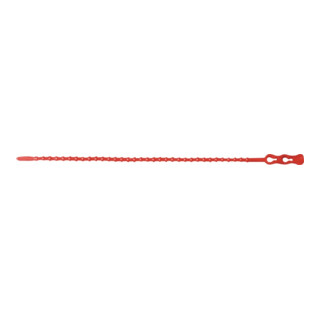Kabelbinder Click Tie® L650mm B5,6mm PA rot,RAL 3000 SAPI SELCO 100 Stück