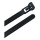 Kabelbinder L.300mm B.4,8mm PA 6.6 schwarz 100St./Btl.