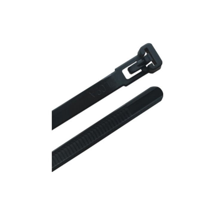 Kabelbinder L.300mm B.4,8mm PA 6.6 schwarz 100St./Btl.