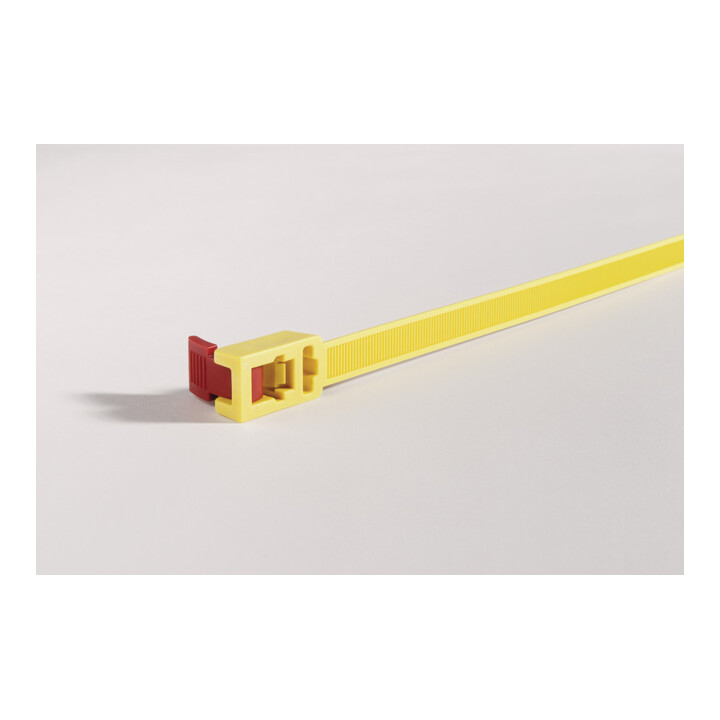 Kabelbinder SpeedyTie B.12xL.750mm gelb HELLERMANN TYTON Bündel-D.210mm