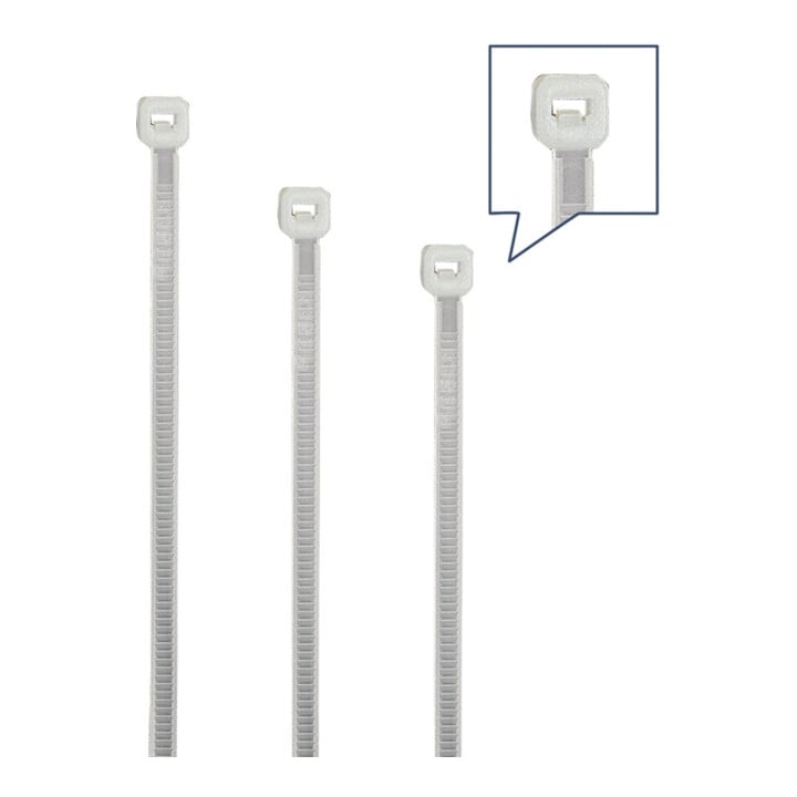Kabelbinderset 350-tlg.PA 6.6 natur
