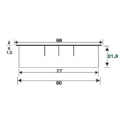 Kabeldf.EXIT R Zamag VA Optik EL.-D.80mm BMB-4