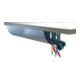Kabelkanal B1160xT185xH100mm silber für Schreibtische-4
