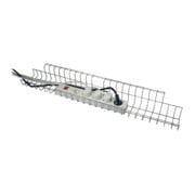 Kabelkorb B790xT100XH50mm silber für Schreibtische-3