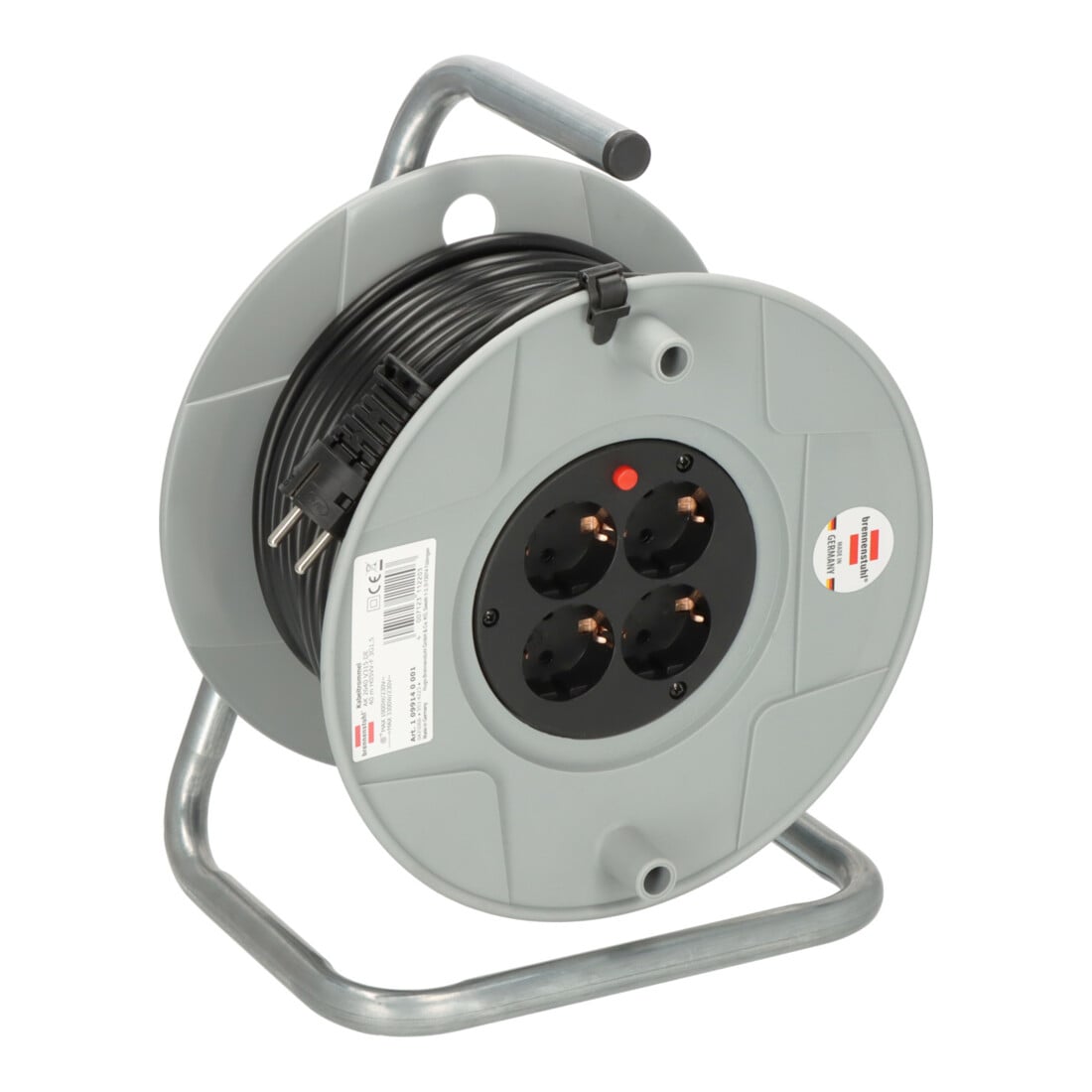 Kabeltrommel AK 260 40 m H05VV-F 3G1,5 im Einzelkarton