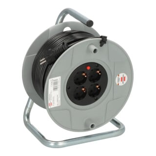 Kabeltrommel AK 260 50 m H05VV-F 3G1,5 im Einzelkarton