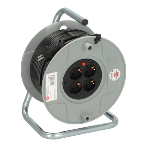 Kabeltrommel AK 260 50 m H05VV-F 3G1,5 im Einzelkarton