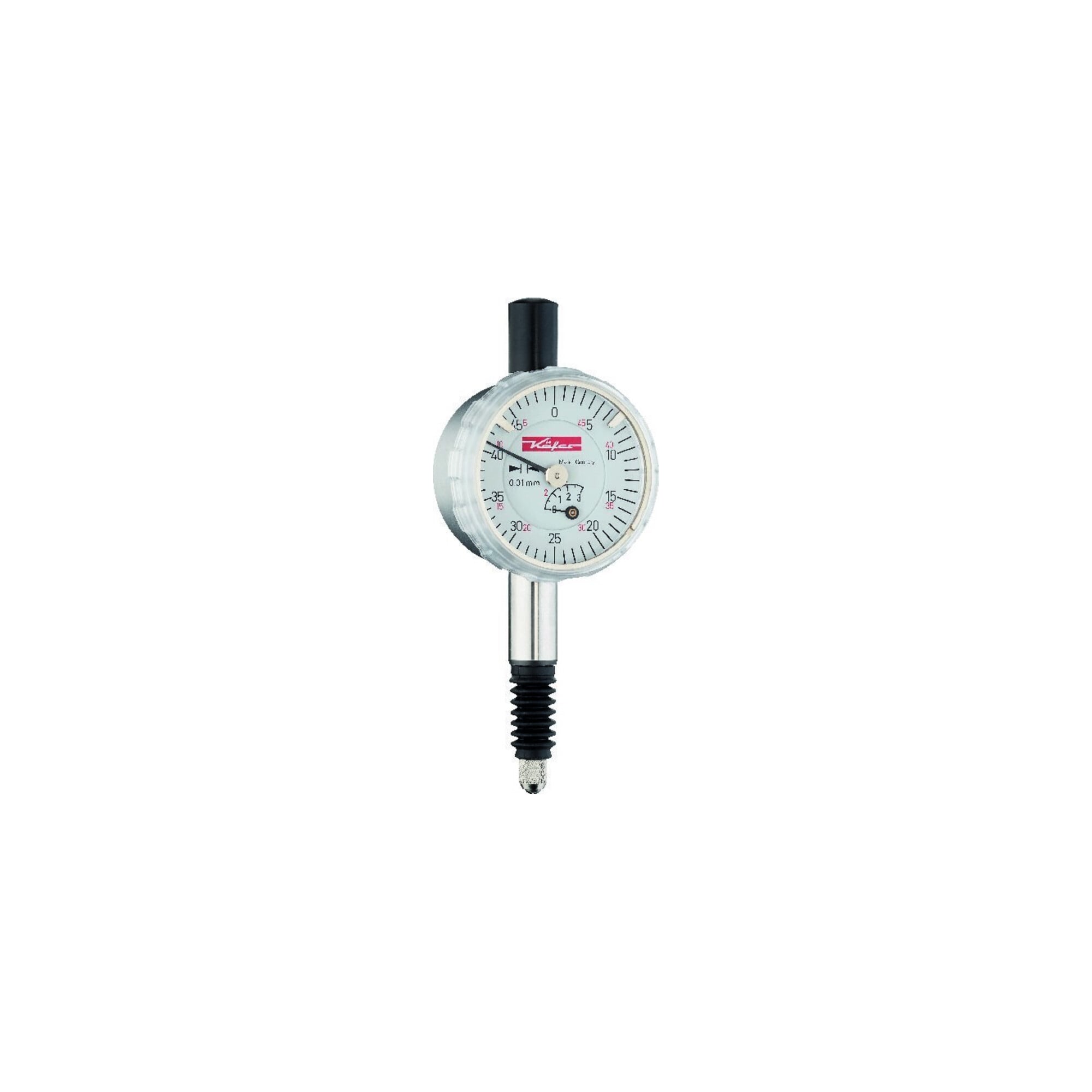 KÄFER Präzisions-Kleinmessuhr, Messbereich / Gehäuse-Ø: 5/40 mm