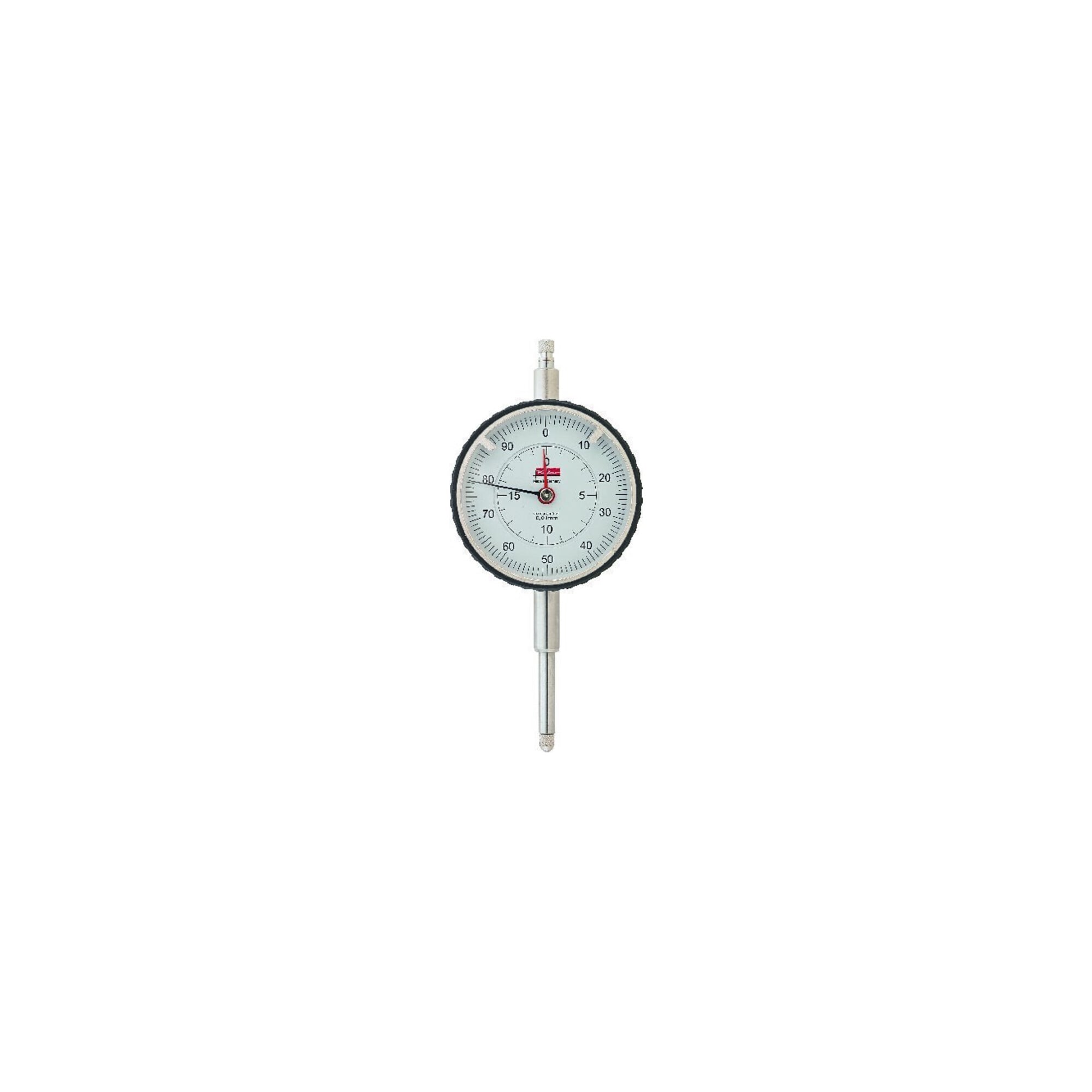 KÄFER Präzisions-Messuhr stoßgeschützt, Messbereich / Gehäuse-Ø: 30/58 mm