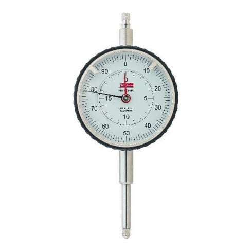 KÄFER Präzisions-Messuhr stoßgeschützt, Messbereich / Gehäuse-Ø: 50/58 mm