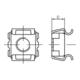 Käfigmutter Typ SMG, Stahl, galvanisch verzinkt-1