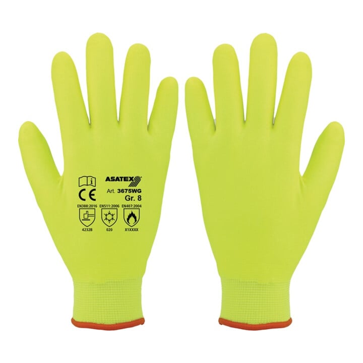 Kälteschutzhandschuh Gr.10 gelb EN 388,EN 407,EN 511 PSA II 6 PA