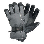 Skihandschuhe wasserabweisend mit Thinsulate schwarz-1