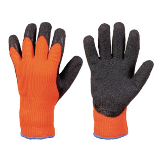 Kälteschutzhandschuh Rasmussen Gr.10 orange/schwarz 100 %PC EN 388,EN 511 Kat.II