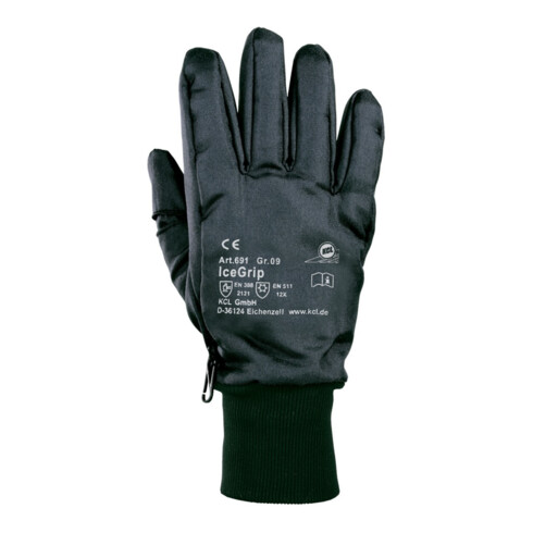 KCL Handschuhe Ice-Grip 691 EN511/388 Kat. II Nylon Thinsulatefutter PVC