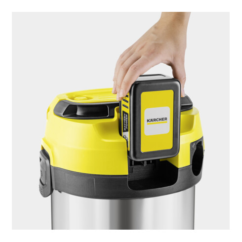 Kärcher Akku-Nass-/Trockensauger WD 3-18 S Battery Set