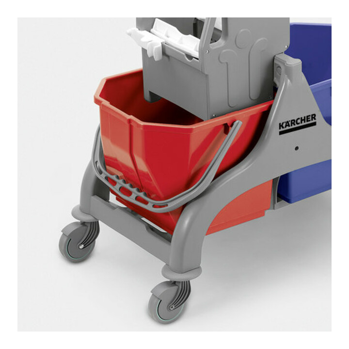 Kärcher Doppeleimerwagen mit Presse 2 x 15 l