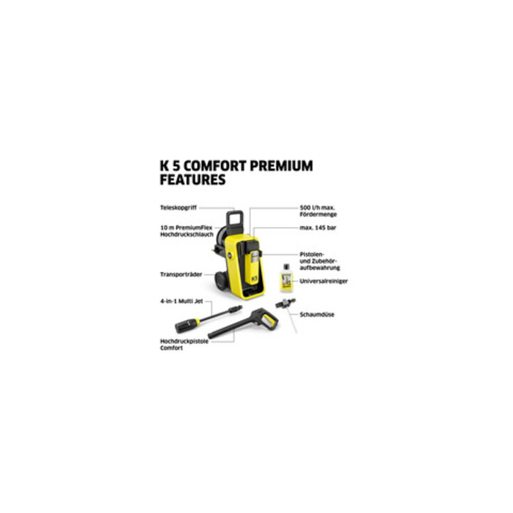 Kärcher Hogedrukreiniger K 5 Comfort Premium