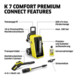 Kärcher Hogedrukreiniger K 7 Comfort Premium Connect