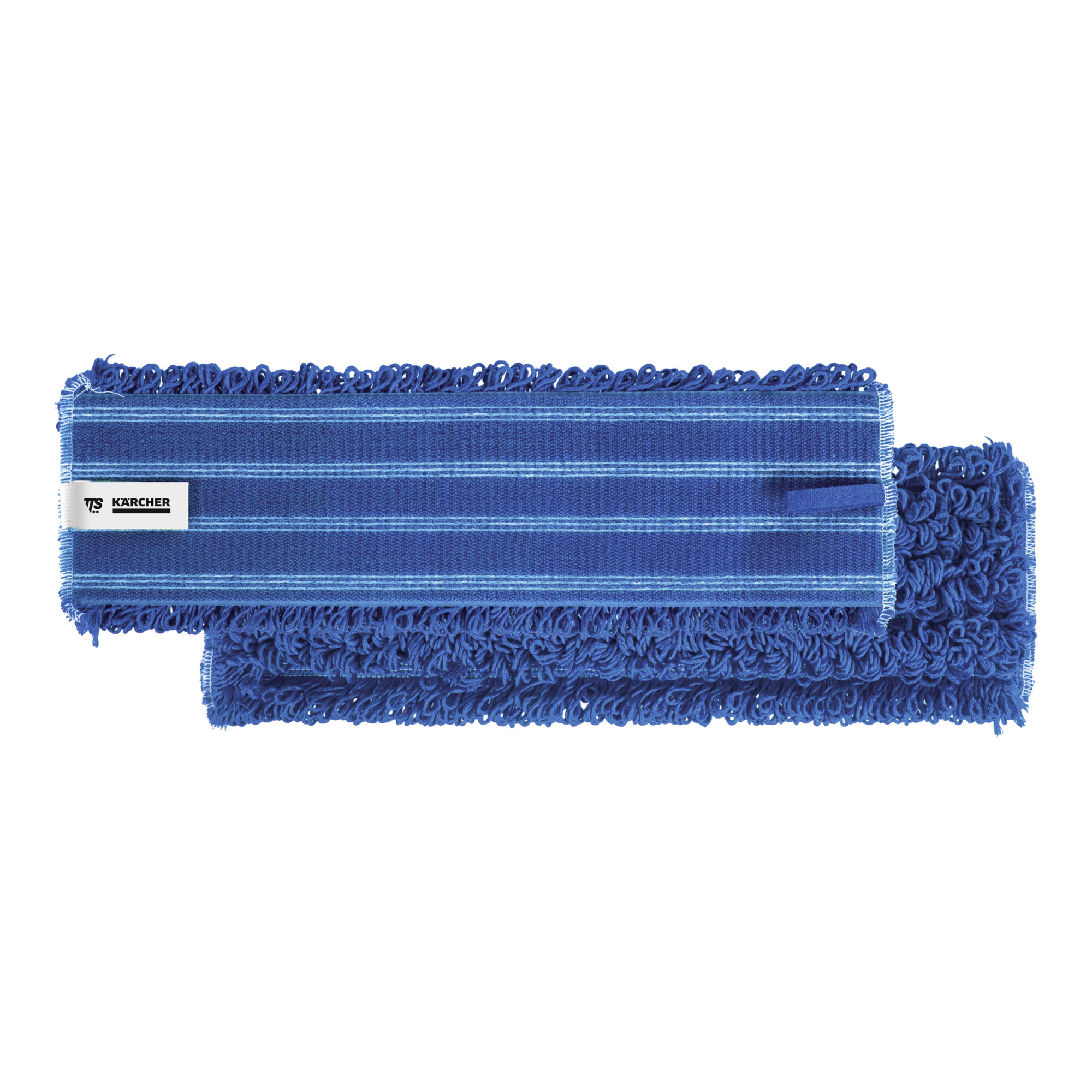 Kärcher Mikrofaserklettmopp Schlingen blau 40cm