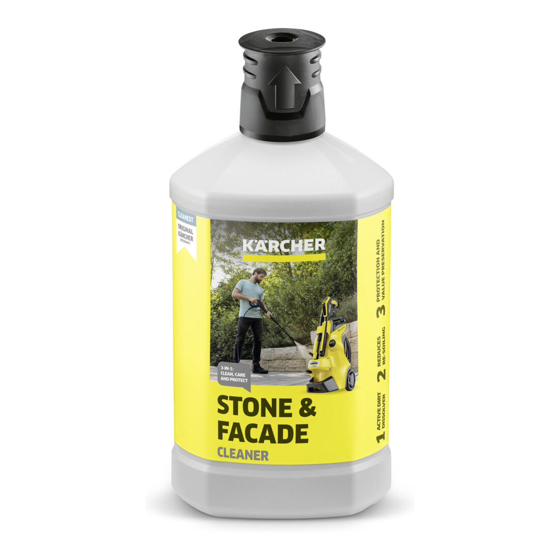 Kärcher Stein- u. Fassadenreiniger 3-in-1, 1L