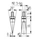 Käfer Insert de foire en acier Type 20/5,0 mm-3