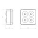 Kaiser Abzweigkasten 180x180mm 1296-02